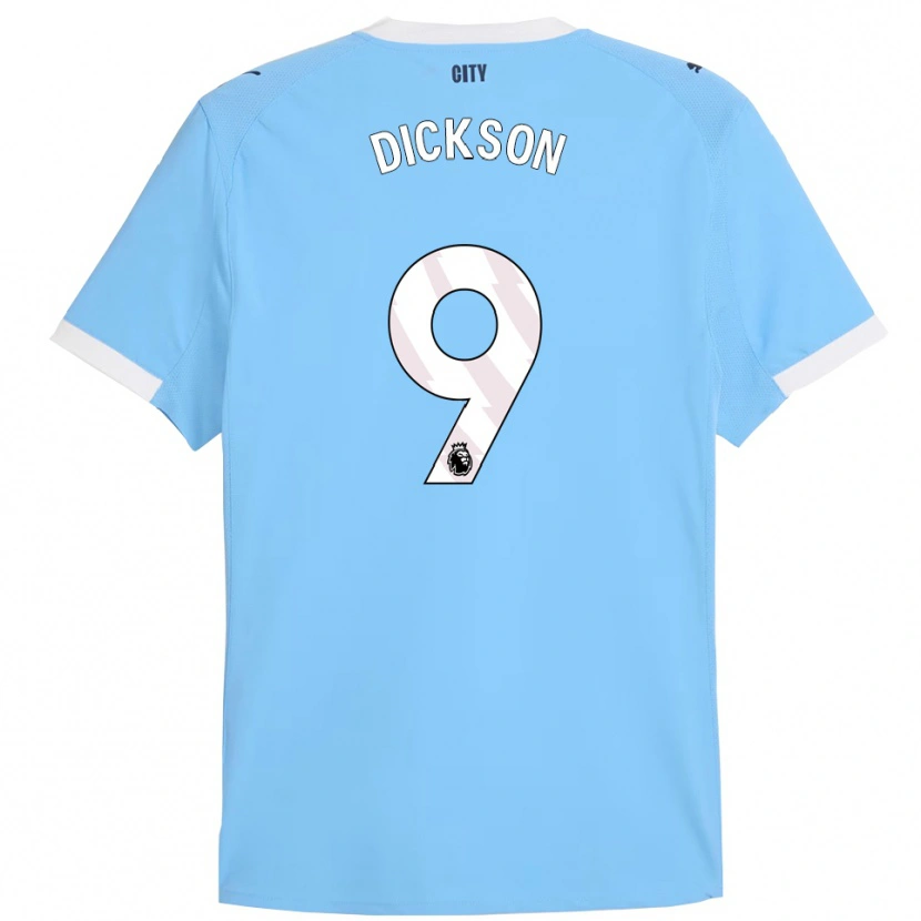 Danxen Dzieci Will Dickson #9 Błękitno-Biały Domowa Koszulka 2025/26 Koszulki Klubowe