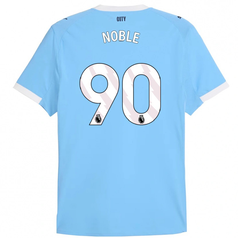 Danxen Dzieci Kian Noble #90 Błękitno-Biały Domowa Koszulka 2025/26 Koszulki Klubowe