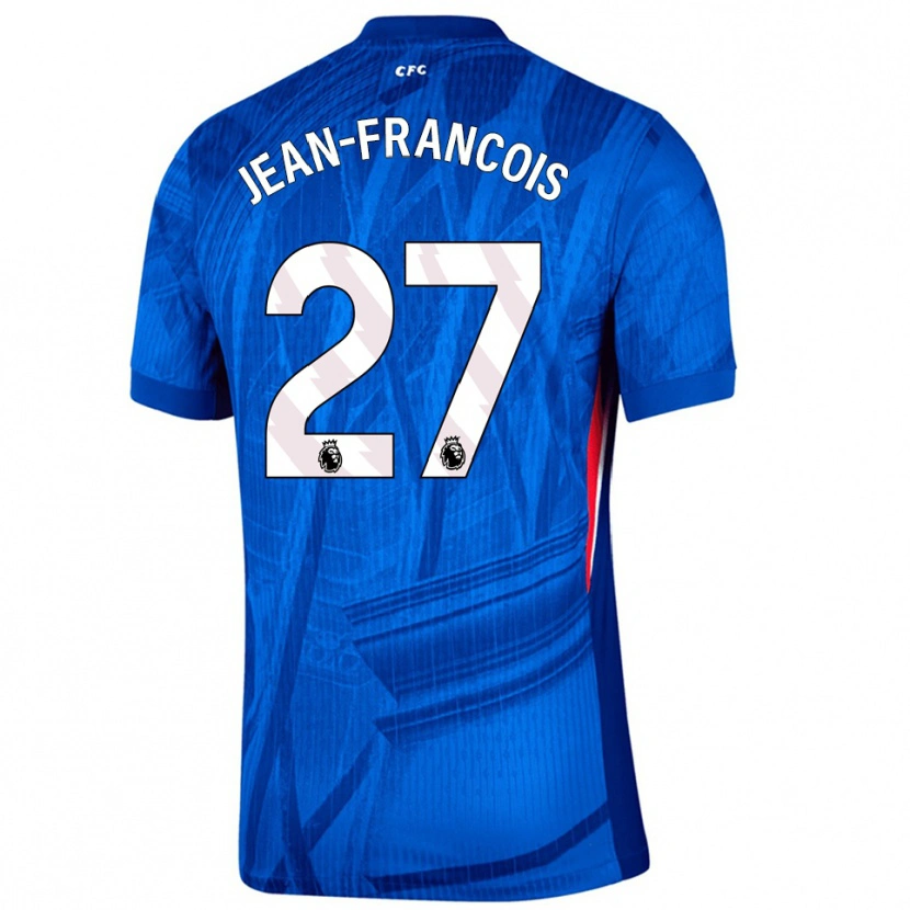 Danxen Dzieci Oriane Jean-Francois #27 Niebiesko-Biały Domowa Koszulka 2025/26 Koszulki Klubowe