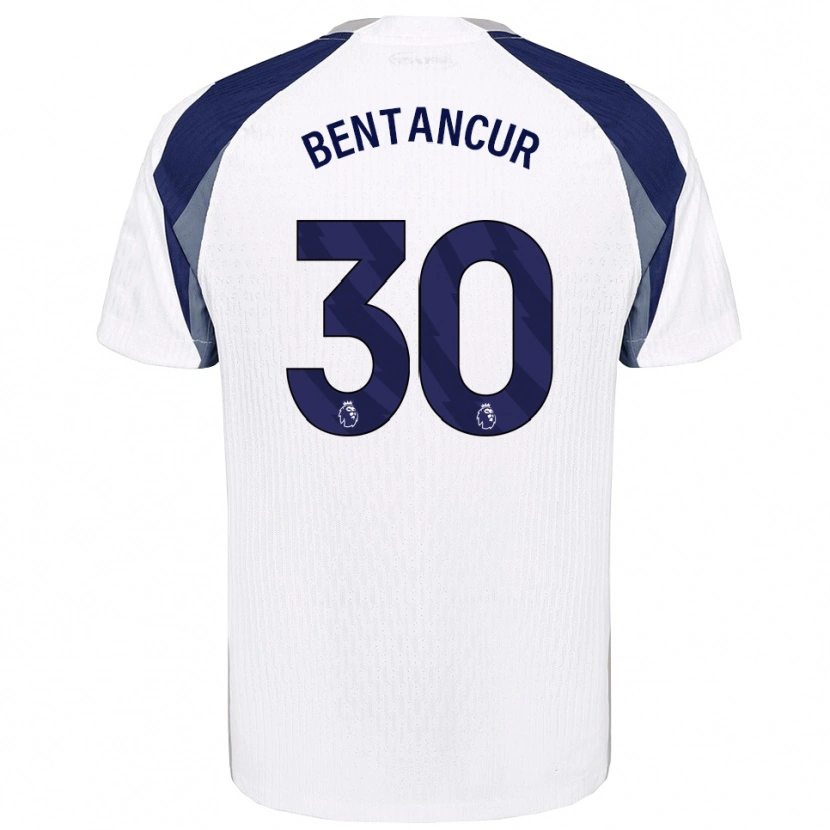 Danxen Dzieci Rodrigo Bentancur #30 Biało-Granatowy Domowa Koszulka 2025/26 Koszulki Klubowe