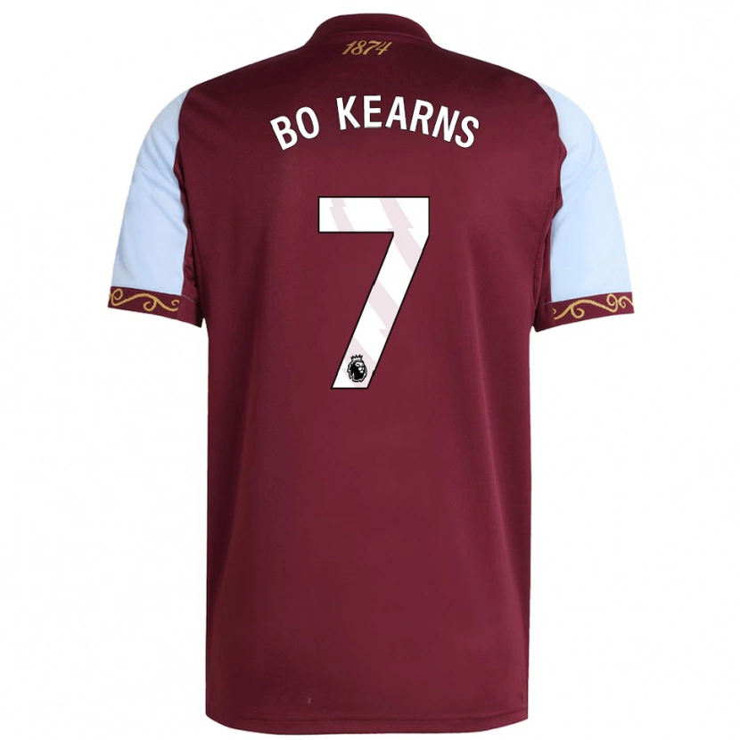 Danxen Dzieci Missy Bo Kearns #7 Burgundowo-Błękitny Domowa Koszulka 2025/26 Koszulki Klubowe