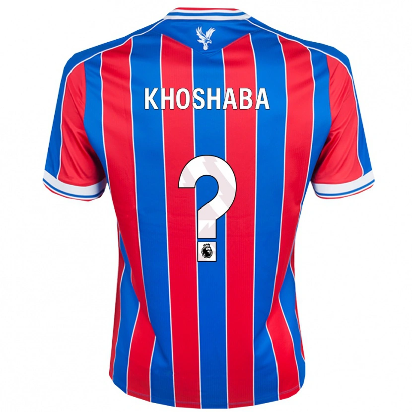 Danxen Dzieci Joseph Khoshaba #0 Niebiesko-Czerwono-Biały Domowa Koszulka 2025/26 Koszulki Klubowe