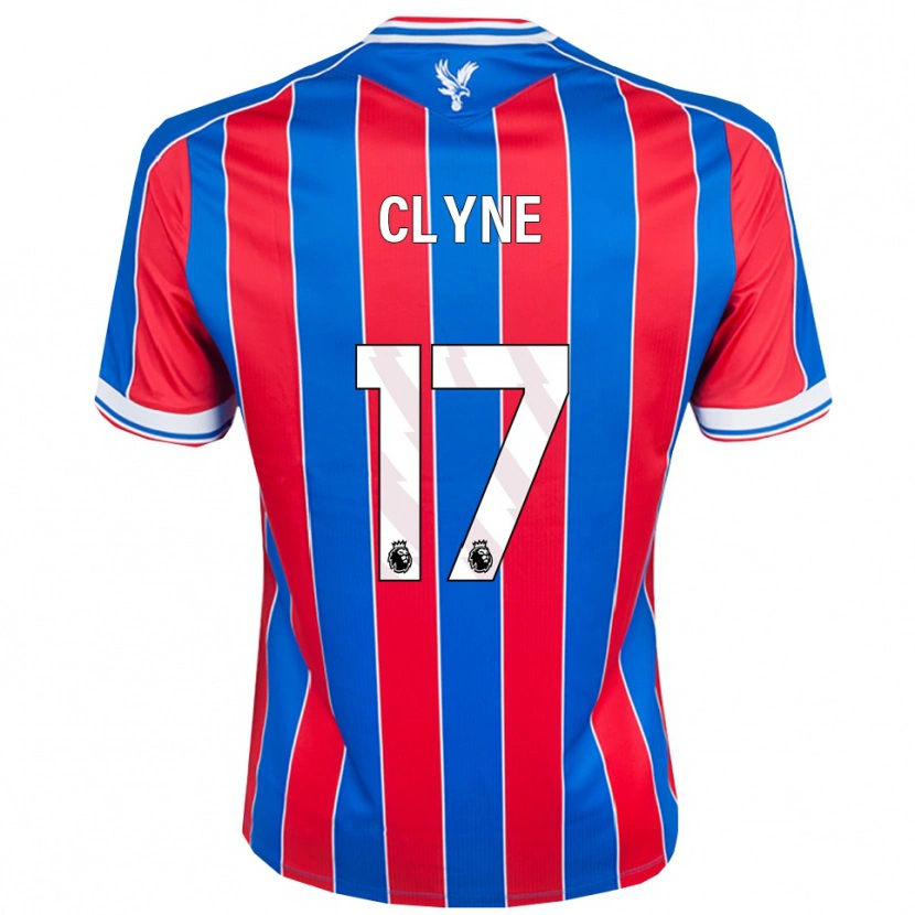 Danxen Dzieci Nathaniel Clyne #17 Niebiesko-Czerwono-Biały Domowa Koszulka 2025/26 Koszulki Klubowe