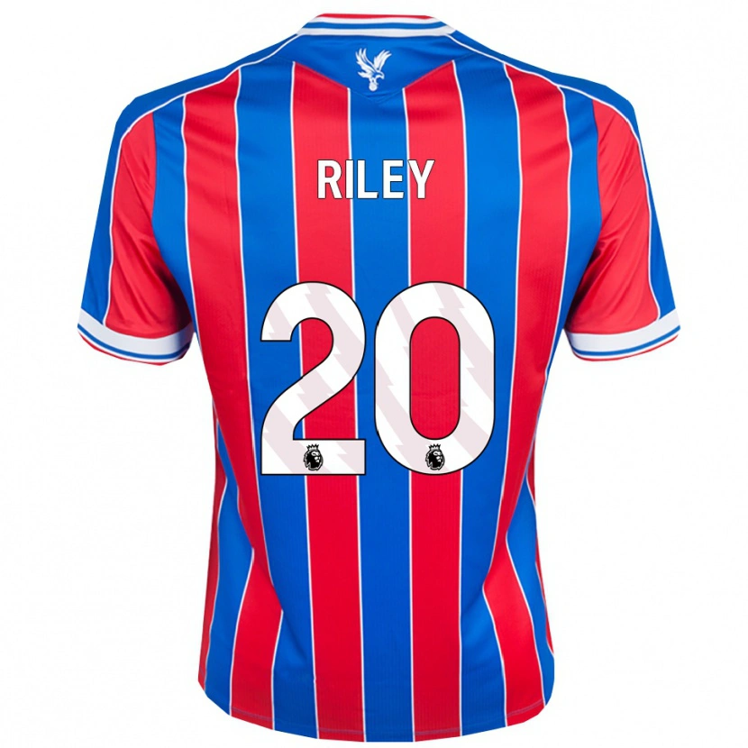 Danxen Dzieci Indiah-Paige Riley #20 Niebiesko-Czerwono-Biały Domowa Koszulka 2025/26 Koszulki Klubowe