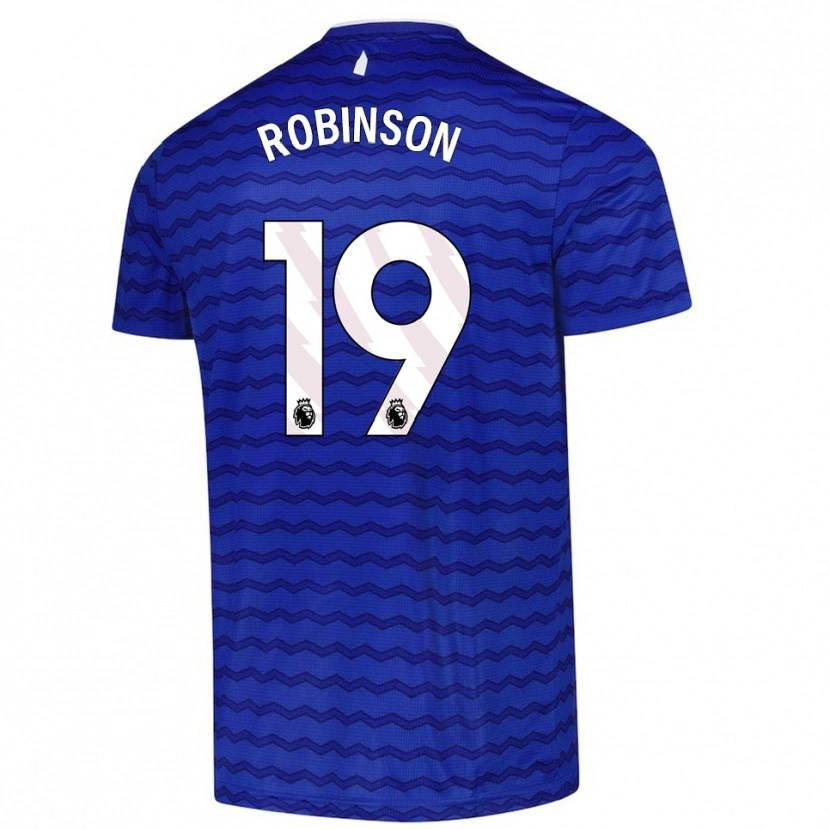 Danxen Dzieci Katie Robinson #19 Niebiesko-Granatowy Domowa Koszulka 2025/26 Koszulki Klubowe