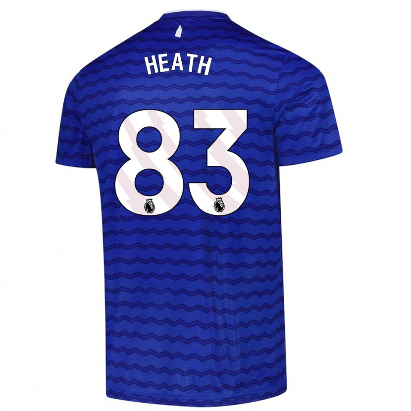 Danxen Dzieci Isaac Heath #83 Niebiesko-Granatowy Domowa Koszulka 2025/26 Koszulki Klubowe