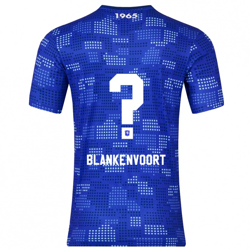 Danxen Dzieci Rens Blankenvoort #0 Niebiesko-Błękitny Wyjazdowa Koszulka 2025/26 Koszulki Klubowe