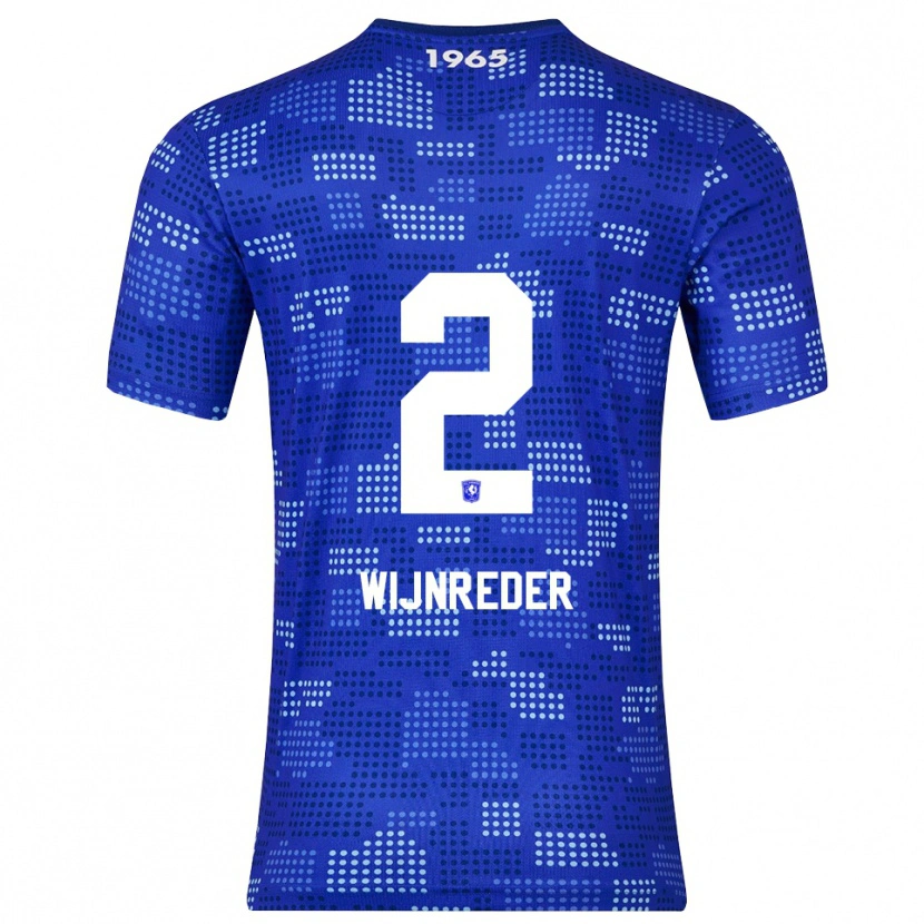 Danxen Dzieci Jeppe Wijnreder #2 Niebiesko-Błękitny Wyjazdowa Koszulka 2025/26 Koszulki Klubowe