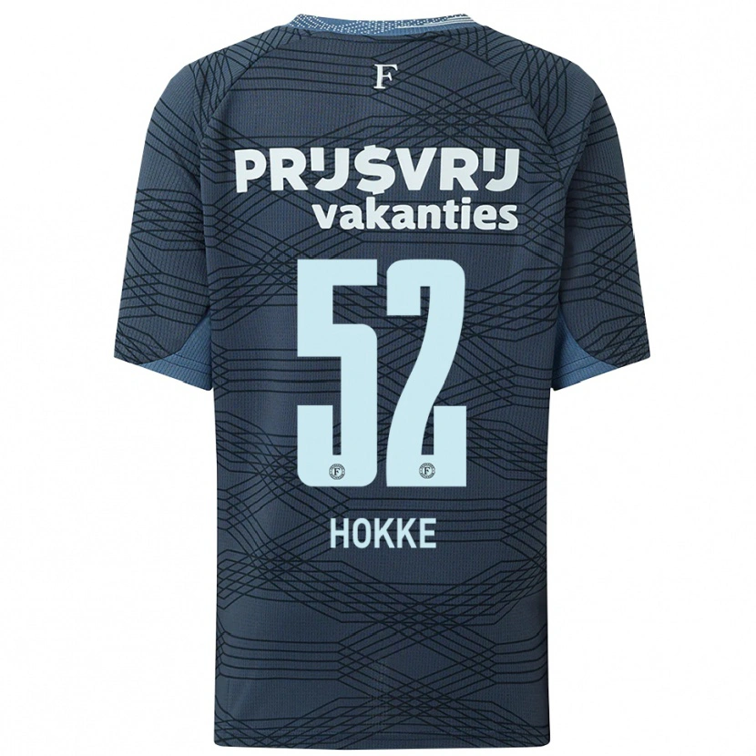 Danxen Dzieci Milan Hokke #52 Czarno-Szary Wyjazdowa Koszulka 2025/26 Koszulki Klubowe
