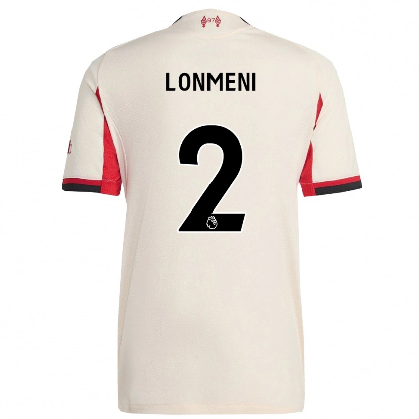 Danxen Dzieci Scofield Lonmeni #2 Biało-Czarny Wyjazdowa Koszulka 2025/26 Koszulki Klubowe