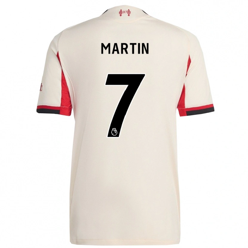 Danxen Dzieci Tyler Martin #7 Biało-Czarny Wyjazdowa Koszulka 2025/26 Koszulki Klubowe