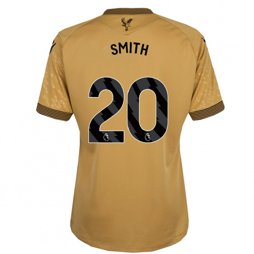 Danxen Dzieci Hope Smith #20 Złoto-Czarny Wyjazdowa Koszulka 2025/26 Koszulki Klubowe