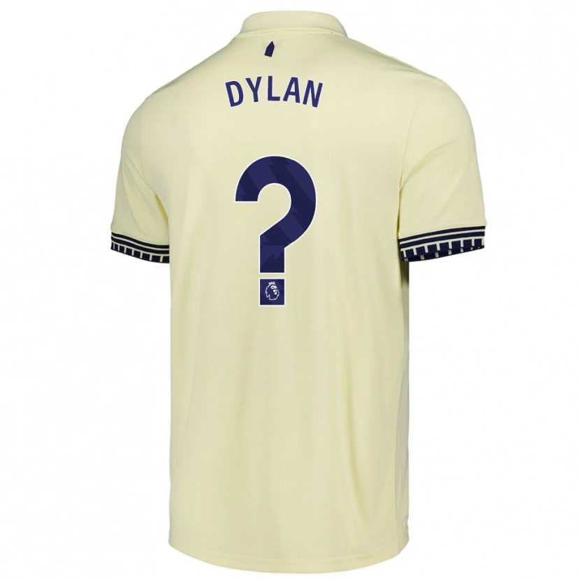 Danxen Dzieci Dylan Graham #0 Złamana Biel Czarny Wyjazdowa Koszulka 2025/26 Koszulki Klubowe
