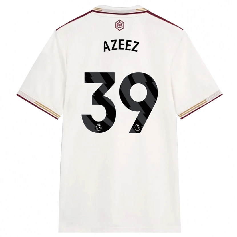 Danxen Dzieci Miguel Azeez #39 Złamana Biel Burgund Trzeci Komplet Koszulka 2025/26 Koszulki Klubowe