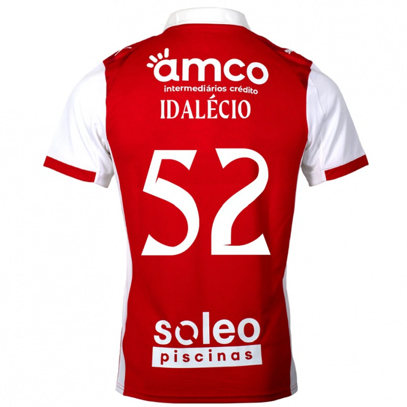 Danxen Męski Idalécio #52 Czerwono-Biały Domowa Koszulka 2025/26 Koszulki Klubowe