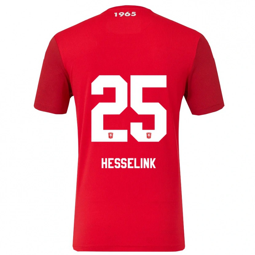 Danxen Męski Lucas Vennegoor Of Hesselink #25 Czerwono-Biały Domowa Koszulka 2025/26 Koszulki Klubowe