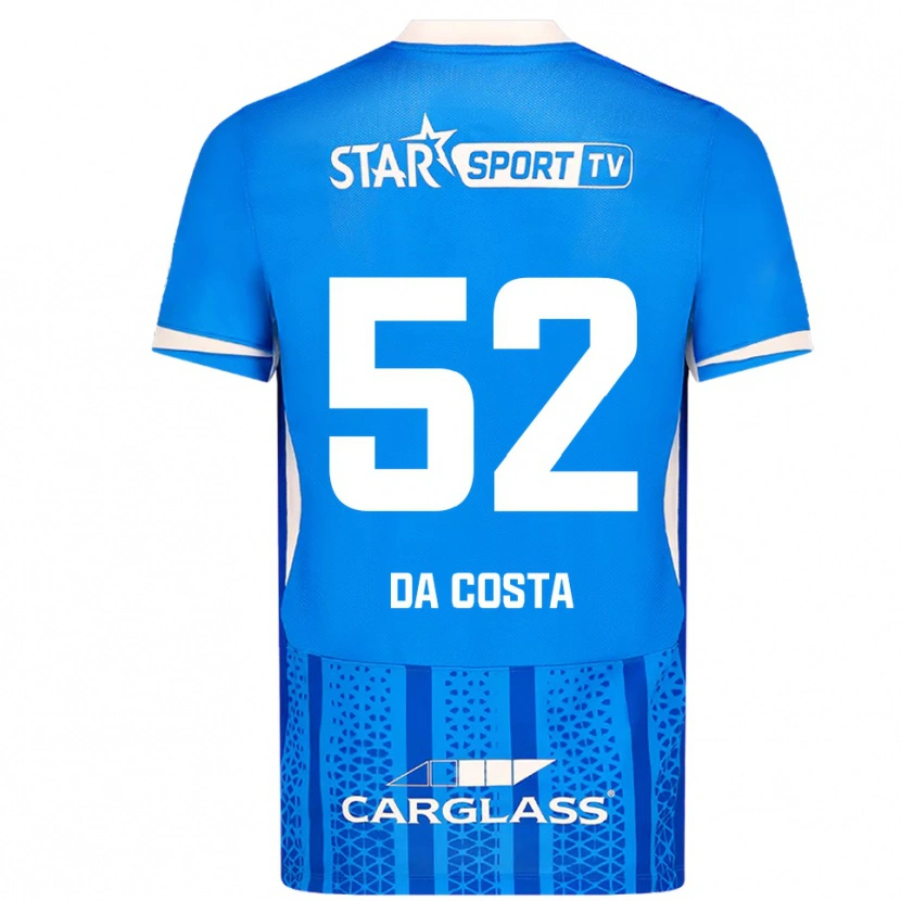 Danxen Męski Wilson Da Costa #52 Niebiesko-Biały Domowa Koszulka 2025/26 Koszulki Klubowe