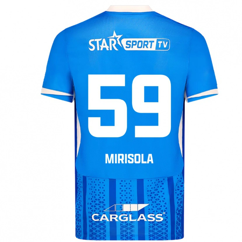 Danxen Męski Robin Mirisola #59 Niebiesko-Biały Domowa Koszulka 2025/26 Koszulki Klubowe