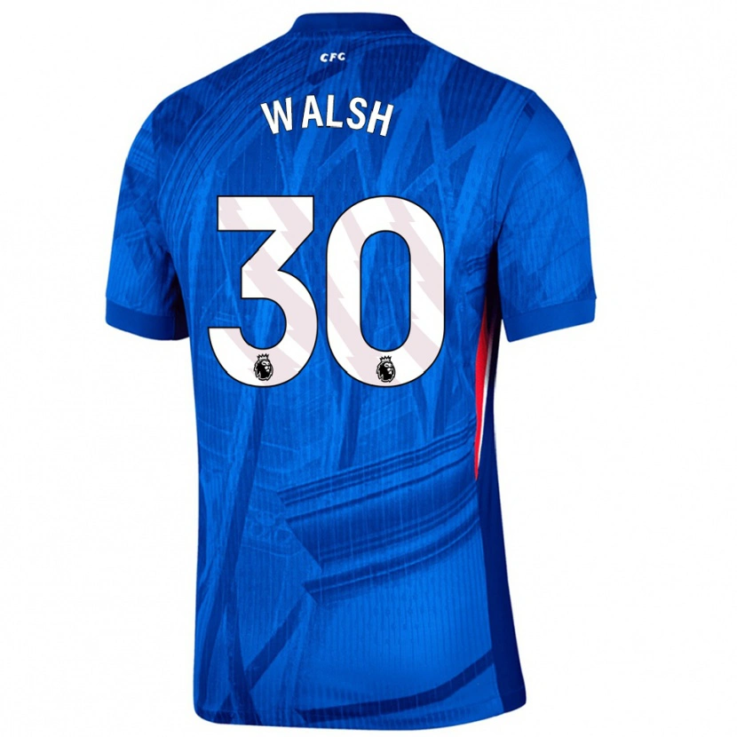 Danxen Męski Keira Walsh #30 Niebiesko-Biały Domowa Koszulka 2025/26 Koszulki Klubowe