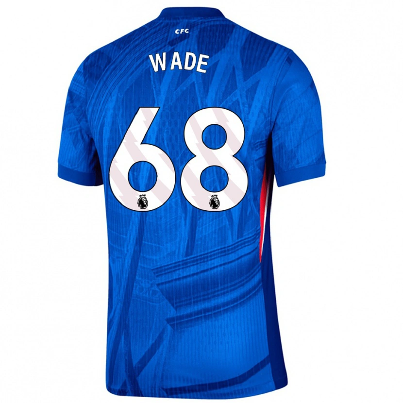Danxen Męski Shaun Wade #68 Niebiesko-Biały Domowa Koszulka 2025/26 Koszulki Klubowe