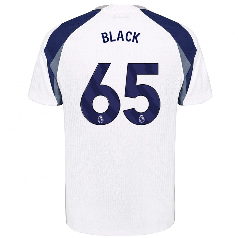 Danxen Męski Leo Black #65 Biało-Granatowy Domowa Koszulka 2025/26 Koszulki Klubowe