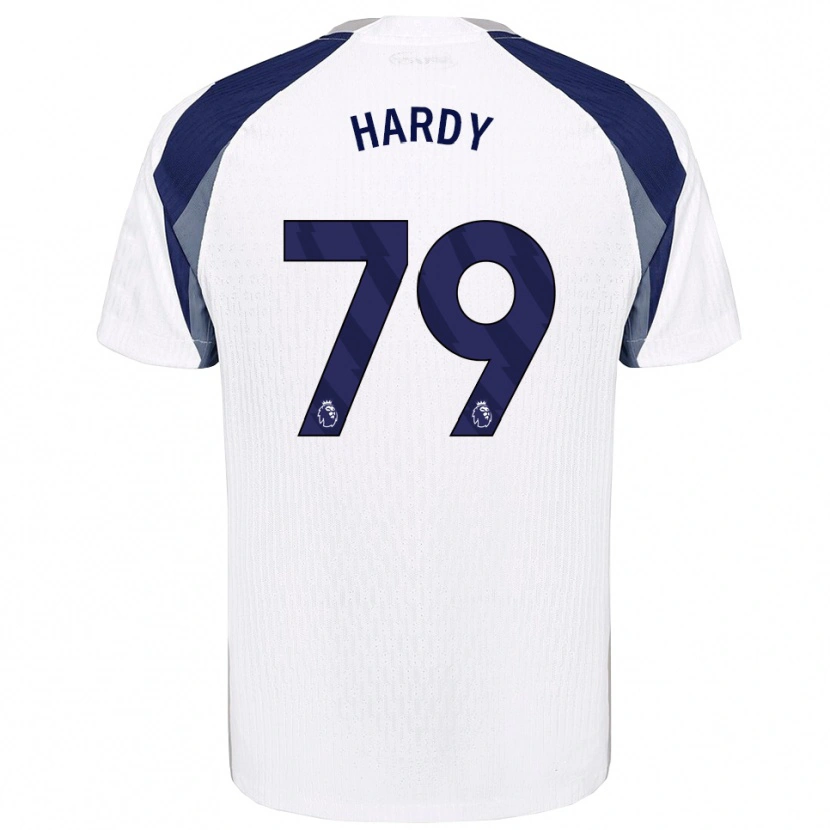Danxen Męski Malachi Hardy #79 Biało-Granatowy Domowa Koszulka 2025/26 Koszulki Klubowe