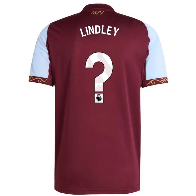 Danxen Męski Hayden Lindley #0 Burgundowo-Błękitny Domowa Koszulka 2025/26 Koszulki Klubowe