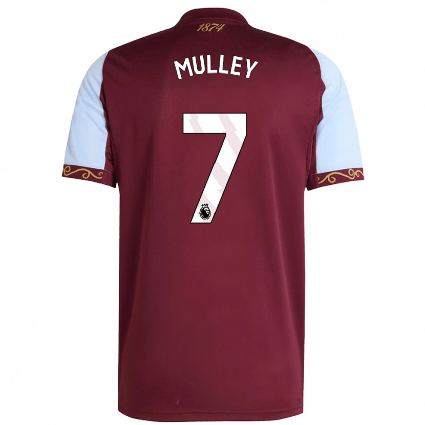 Danxen Męski Trai-Varn Mulley #7 Burgundowo-Błękitny Domowa Koszulka 2025/26 Koszulki Klubowe