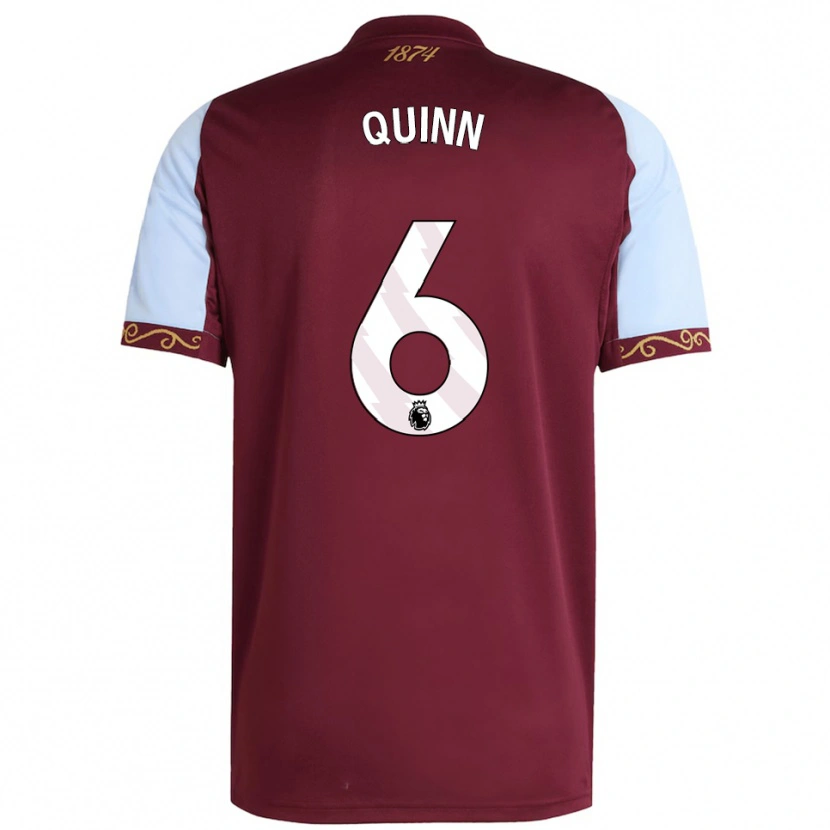 Danxen Męski Keilan Quinn #6 Burgundowo-Błękitny Domowa Koszulka 2025/26 Koszulki Klubowe