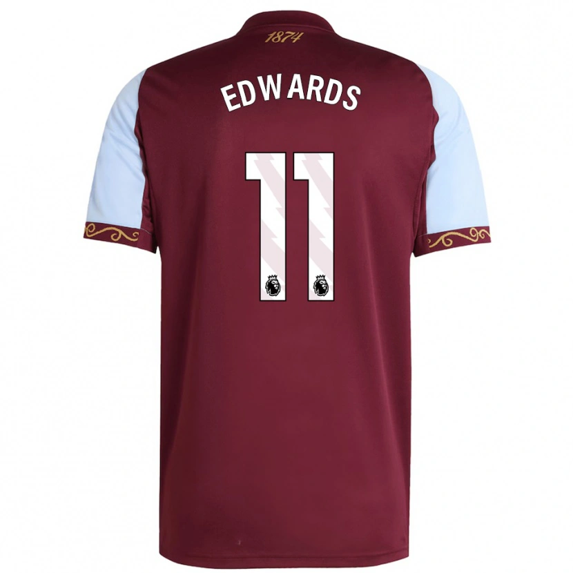 Danxen Męski I-Lani Edwards #11 Burgundowo-Błękitny Domowa Koszulka 2025/26 Koszulki Klubowe