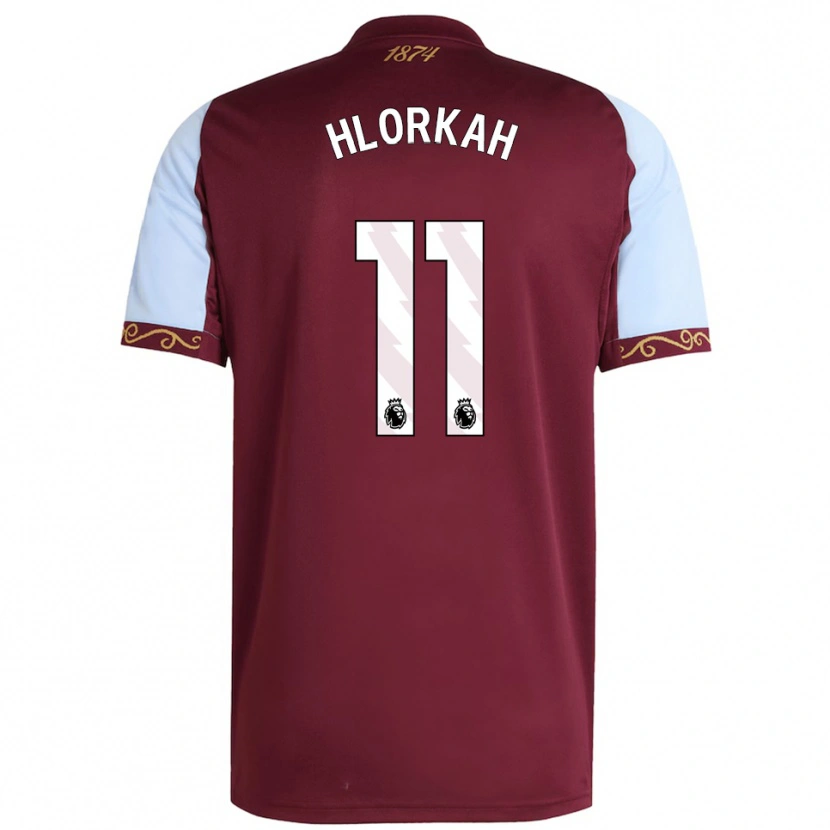 Danxen Męski Chantelle Boye-Hlorkah #11 Burgundowo-Błękitny Domowa Koszulka 2025/26 Koszulki Klubowe