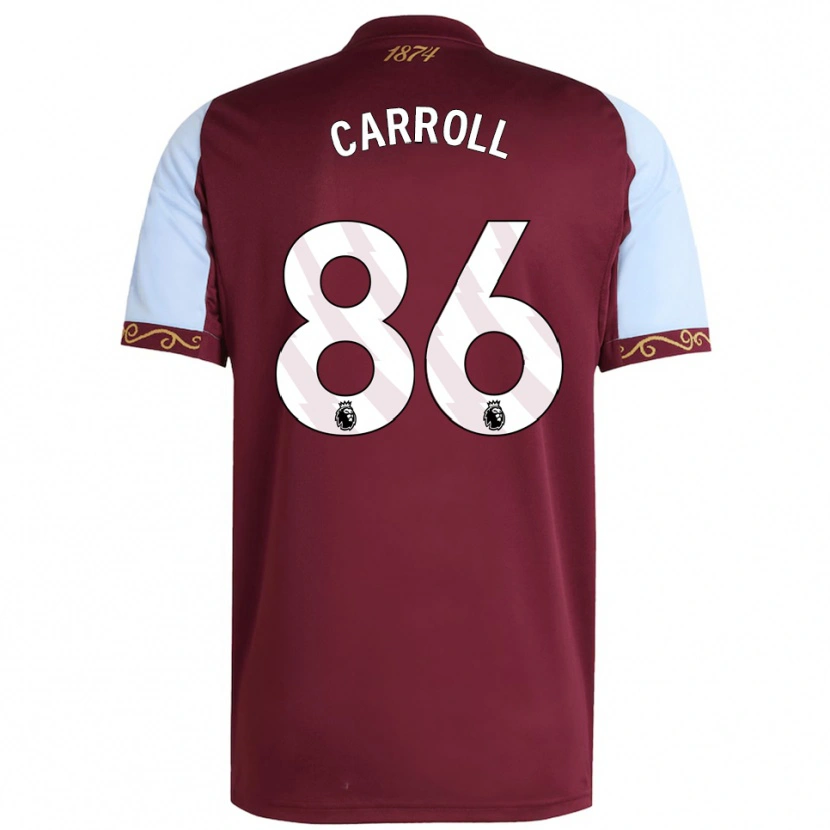 Danxen Męski Tj Carroll #86 Burgundowo-Błękitny Domowa Koszulka 2025/26 Koszulki Klubowe