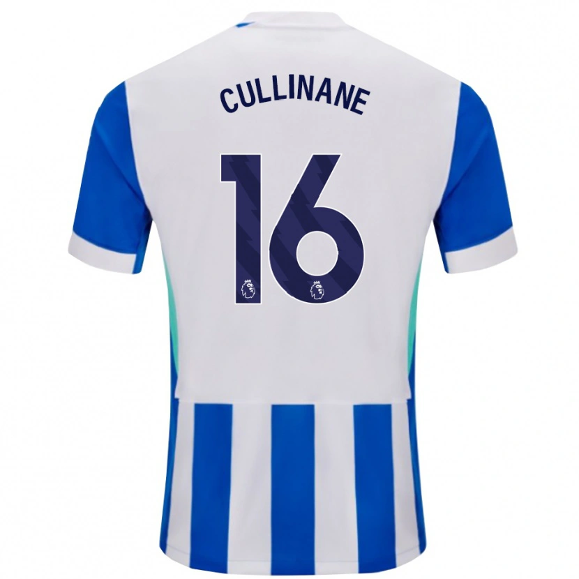 Danxen Męski Billy-Ray Cullinane #16 Niebiesko-Biały Domowa Koszulka 2025/26 Koszulki Klubowe