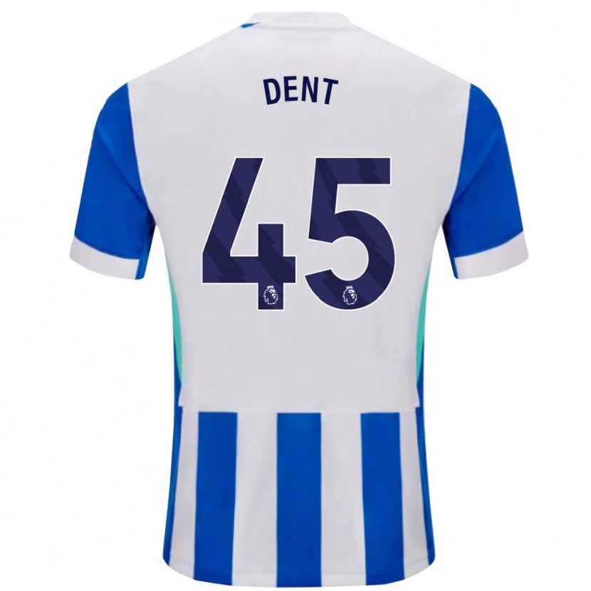 Danxen Męski Lily Dent #45 Niebiesko-Biały Domowa Koszulka 2025/26 Koszulki Klubowe