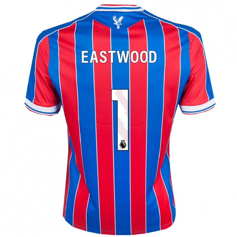 Danxen Męski Billy Eastwood #1 Niebiesko-Czerwono-Biały Domowa Koszulka 2025/26 Koszulki Klubowe