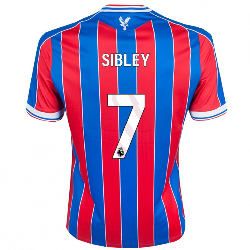 Danxen Męski Isabella Sibley #7 Niebiesko-Czerwono-Biały Domowa Koszulka 2025/26 Koszulki Klubowe