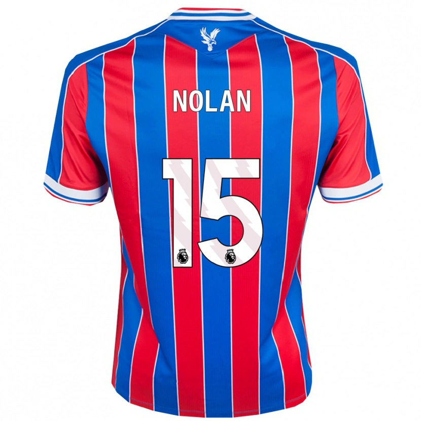 Danxen Męski Hayley Nolan #15 Niebiesko-Czerwono-Biały Domowa Koszulka 2025/26 Koszulki Klubowe