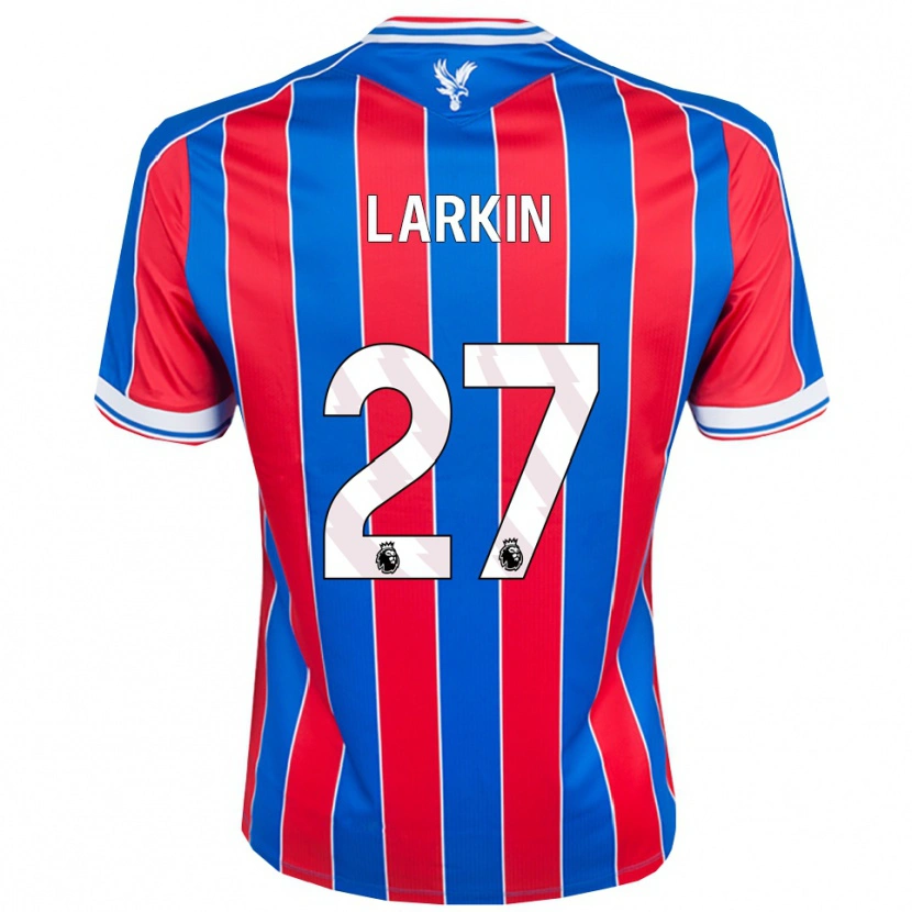 Danxen Męski Abbie Larkin #27 Niebiesko-Czerwono-Biały Domowa Koszulka 2025/26 Koszulki Klubowe