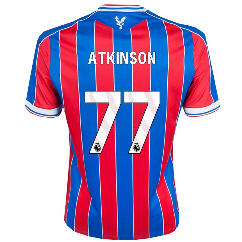 Danxen Męski Isibeal Atkinson #77 Niebiesko-Czerwono-Biały Domowa Koszulka 2025/26 Koszulki Klubowe