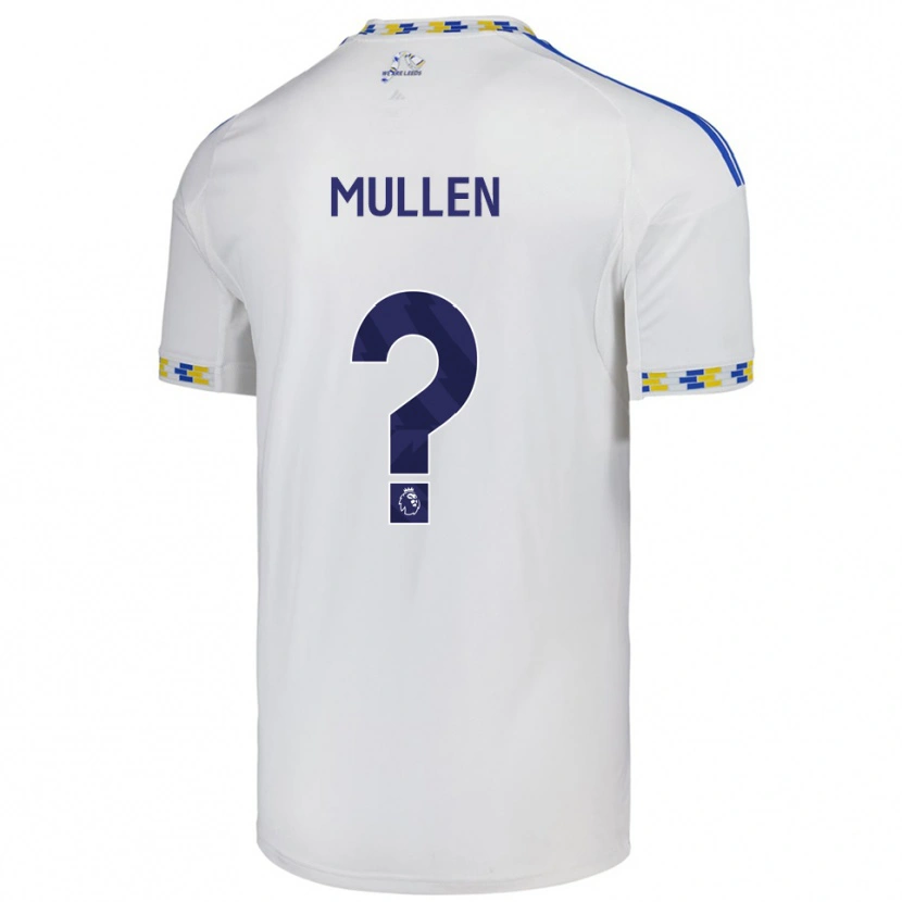 Danxen Męski Jeremiah Chilokoa-Mullen #0 Biało-Niebieski Domowa Koszulka 2025/26 Koszulki Klubowe
