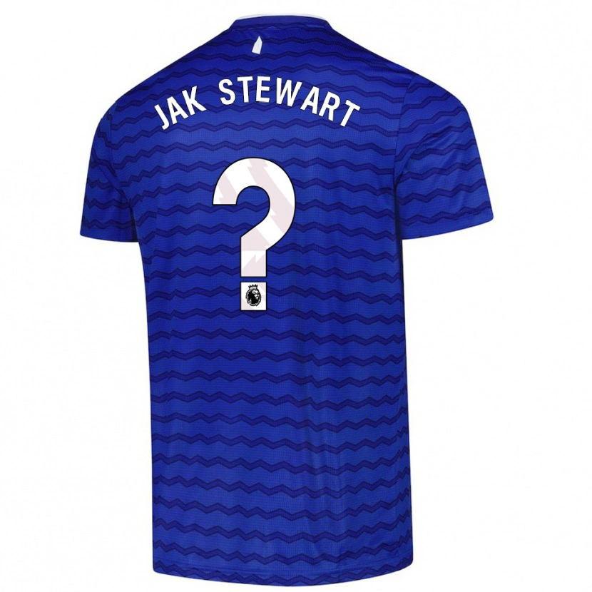 Danxen Męski Jak Stewart #0 Niebiesko-Granatowy Domowa Koszulka 2025/26 Koszulki Klubowe