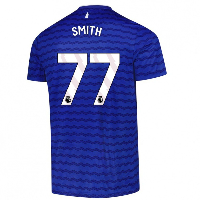 Danxen Męski Odin Samuels-Smith #77 Niebiesko-Granatowy Domowa Koszulka 2025/26 Koszulki Klubowe