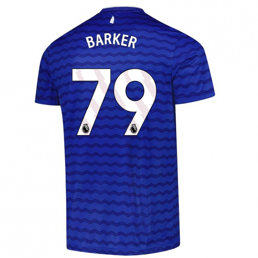 Danxen Męski Owen Barker #79 Niebiesko-Granatowy Domowa Koszulka 2025/26 Koszulki Klubowe