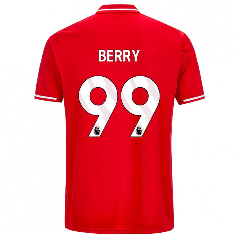 Danxen Męski Adam Berry #99 Czerwono-Biały Domowa Koszulka 2025/26 Koszulki Klubowe