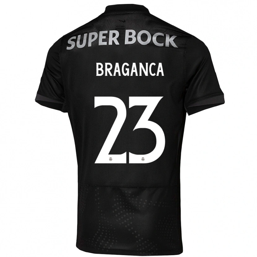 Danxen Męski Daniel Bragança #23 Czarno-Biały Wyjazdowa Koszulka 2025/26 Koszulki Klubowe