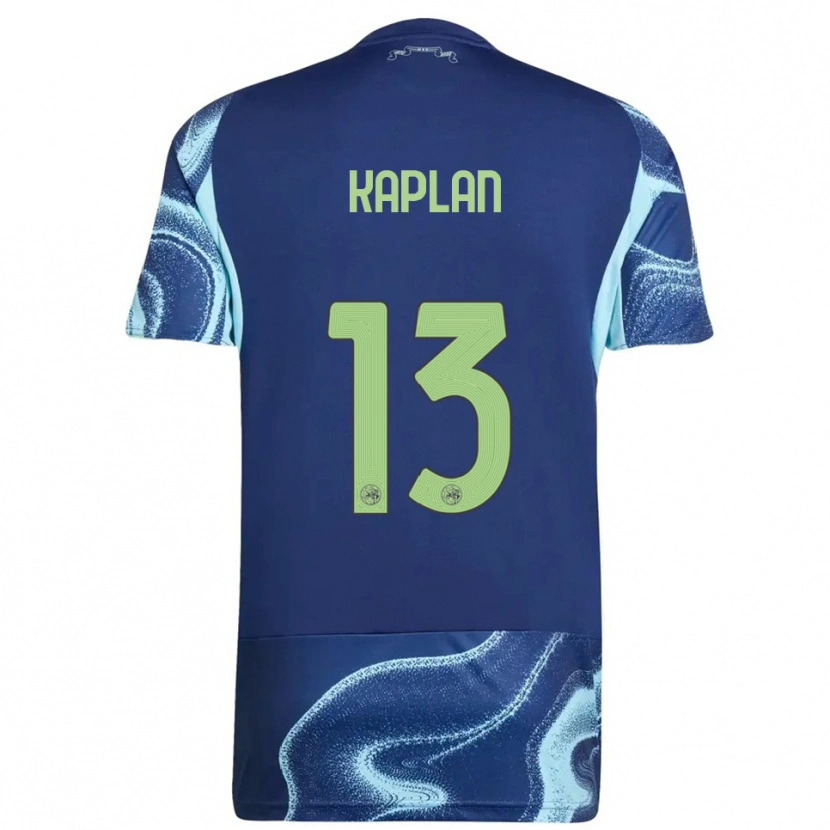 Danxen Męski Ahmetcan Kaplan #13 Granatowo-Błękitny Wyjazdowa Koszulka 2025/26 Koszulki Klubowe