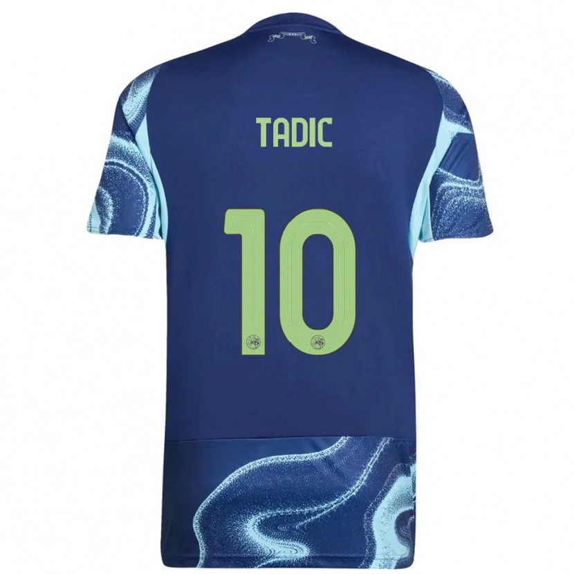 Danxen Męski Dusan Tadic #10 Granatowo-Błękitny Wyjazdowa Koszulka 2025/26 Koszulki Klubowe