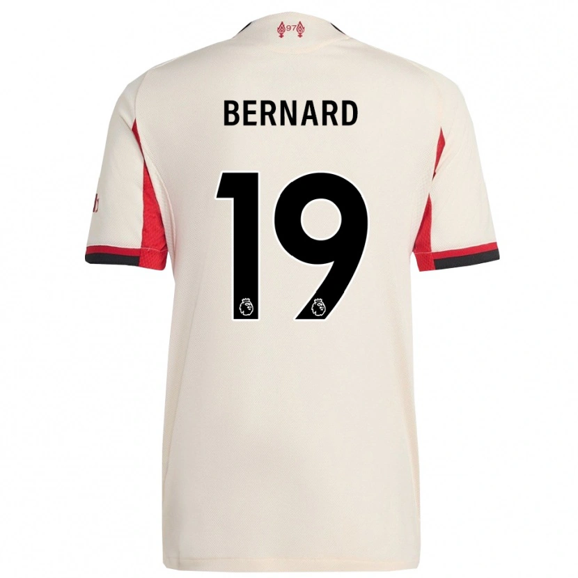 Danxen Męski Dj Bernard #19 Biało-Czarny Wyjazdowa Koszulka 2025/26 Koszulki Klubowe