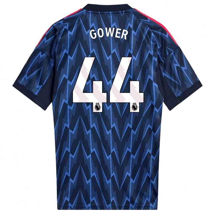 Danxen Męski Jimi Gower #44 Granatowo-Czerwony Wyjazdowa Koszulka 2025/26 Koszulki Klubowe