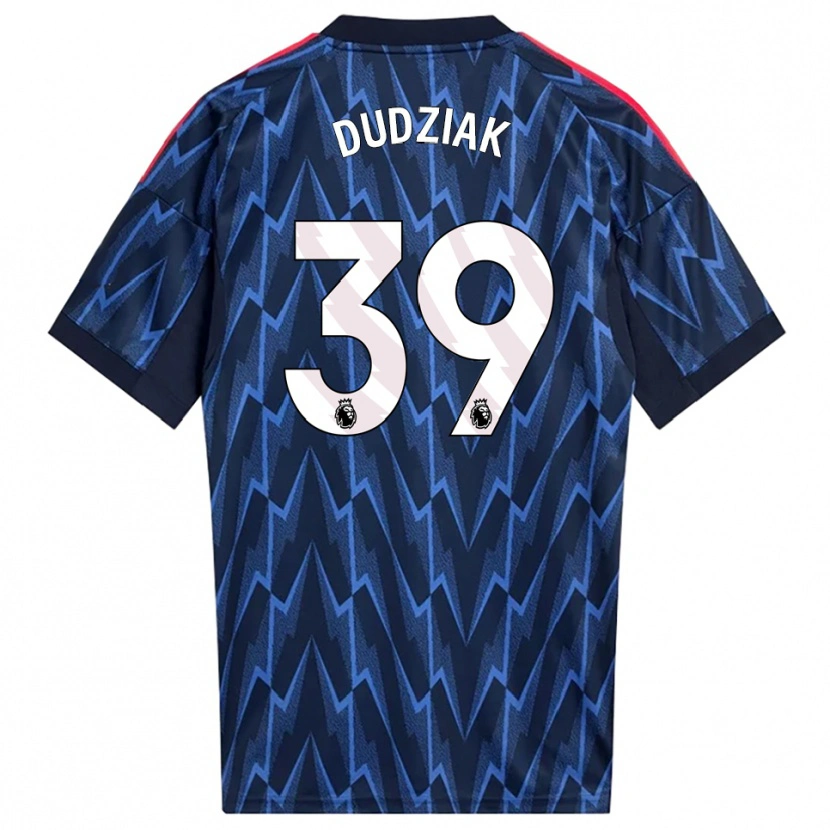 Danxen Męski Harrison Dudziak #39 Granatowo-Czerwony Wyjazdowa Koszulka 2025/26 Koszulki Klubowe